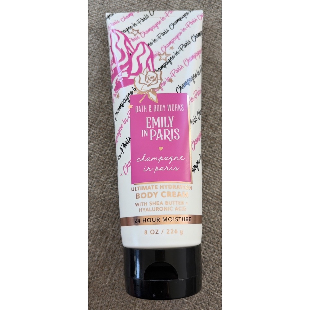 New! Bath & Body Works Emily In Paris Ultimate Body Cream Lotion Moisturizer 8oz